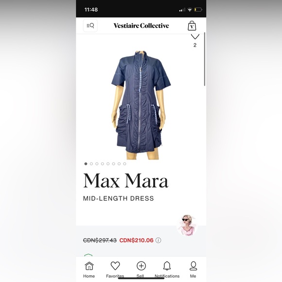 MaxMara Mid-Lenght White Dress - Picture 11 of 11